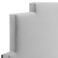 thumbnail image 5 of Modway Kasia Performance Velvet Twin Headboard in Light Gray, 5 of 10