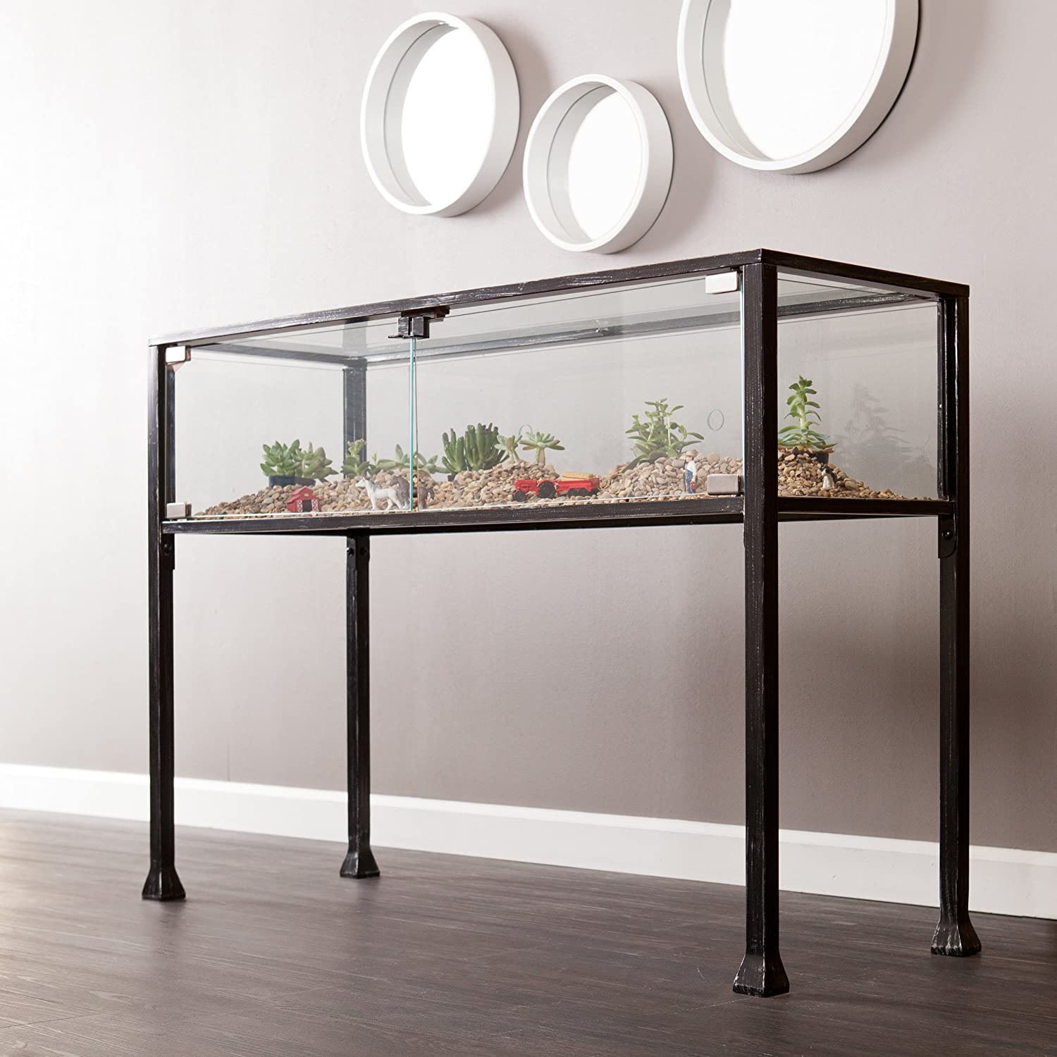 terrarium console table