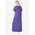 thumbnail image 2 of Woman Within Plus Size Perfect Short-Sleeve Scoopneck Maxi Tee Dress, 2 of 6