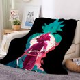 thumbnail image 1 of Cartoon Anime Dragon Ball Printed Flannel Coral Fleece Blanket Children'S Blanket, 1 of 1