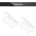 thumbnail image 3 of HUGFEGWE 5Pcs AAA Battery Storage Case Holder, 2 Capacity Battery Organizer Storage Box for AAA, Clear U2536-19184, 3 of 7