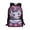 Cute Axolotl, variant on Glitter Purple Axolotl School Backpack for Kids Elementary Students 17 Inch Large Capacity Bookbag with Customizable Straps Front Zipper Pocket Back to School Gifts