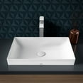 thumbnail image 2 of TOTO® Kiwami® Rectangular 20" Vessel Bathrroom Sink with CEFIONTECT, Cotton White - LT475GR#01, 2 of 6
