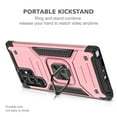 thumbnail image 5 of SaniMore for Samsung Galaxy S23 Ultra Magnetic Case, Rugged PC & TPU Bumpers Cover Built-in Car Mount & Ring Kickstand Military Grade Shockproof Protective Shell for Samsung S23 Ultra, Rosegold, 5 of 8