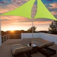 thumbnail image 2 of Yescom 2 Pack 16 Ft 97% UV Block HDPE Triangle Sun Shade Sail Canopy Outdoor Patio Yard, 2 of 11