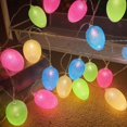 thumbnail image 1 of Easter Lights Decorations,Easter Eggs Lights String with Timer,10 Ft 20 Led Easter Eggs Colorful String Lights Battery Operated Fairy Lights Garland Easter Decoration Indoor Home Tree Easter Hunt, 1 of 6