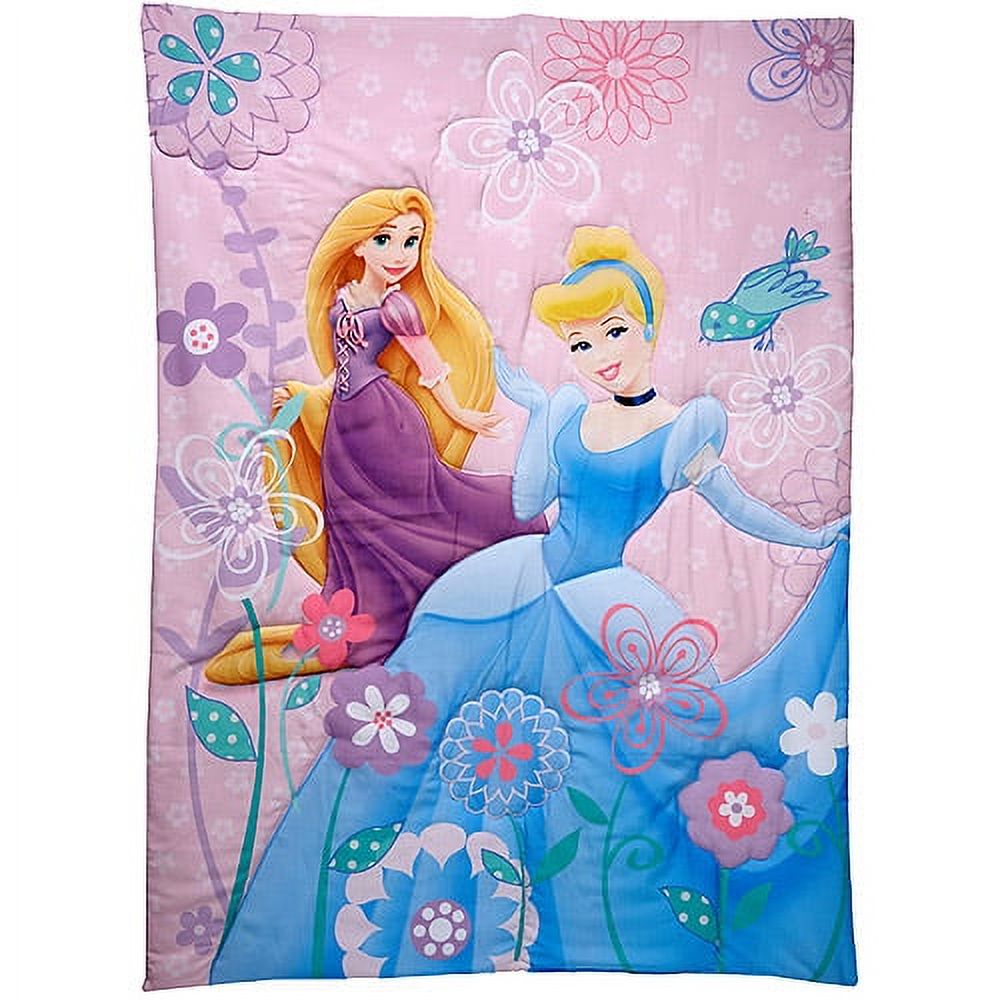 DISCONTINUED - Disney - Princess Dreams Bloom 4-Piece Toddler Bedding Set - image 2 of 5