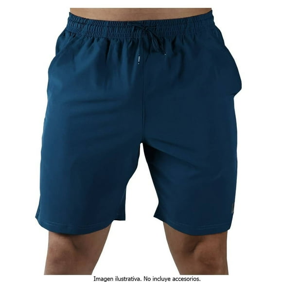 Bermuda Wilson para Hombre, Deportiva con Bolsas Laterales y Jareta Azul Petróleo Talla EG