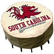 NCAA Mr. Bar-B-Q Round Table Cover, University of South Carolina Gamecocks