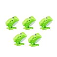 thumbnail image 1 of EeaseMX 5 ranas saltarinas de plástico con mecanismo de relojería, divertidas ranas saltarinas, juguetes educativos clásicos, regalos para niños., 1 of 7