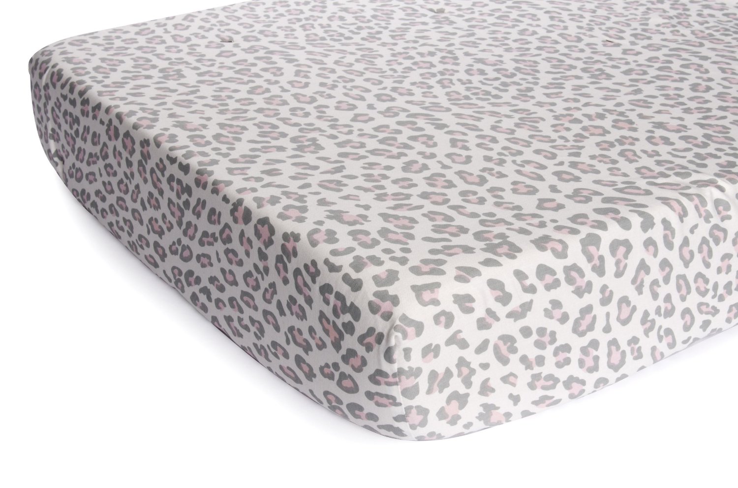 Carter's Printed Fitted Sheet, Pink and 