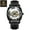 Leather Black, variant on Men's Luxury Hollow Skeleton Watch Retro Gorgeous Gear Carving Design  Leather Belt & Stainless Steel Band Quartz Wristwatch Not Mechanical Watches