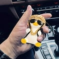 thumbnail image 3 of CHAO Adorno colgante de pato oscilante para coche, accesorios colgantes para espejo de coche, decoración interior, regalos divertidos para mujeres y hombres, 3 of 5