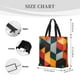 thumbnail image 3 of Easygdp Geometric Cube Pattern Art Bolsa Tote para Mujer, Bolso de Hombro para Trabajo, Playa, Viajes, Compras y Supermercado, 3 of 7