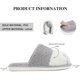 thumbnail image 3 of Cute Animal Slippers Women Soft Plush Cat Paw Slippers with Comfortable Memory Foam Slip-on Indoor Outdoor Slippers Creative Gifts for Women Men, 3 of 4