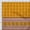Honey Orange, variant on Soimoi Silk Fabric Geometric,Stripe & Floral Panel Printed Fabric 1 Yard 42 Inch Wide