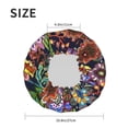 thumbnail image 6 of Kdxio Vintage Floral Print Shower Cap for Women,Elastic and Reusable,Double Waterproof Layers Bathing Hat, 6 of 9