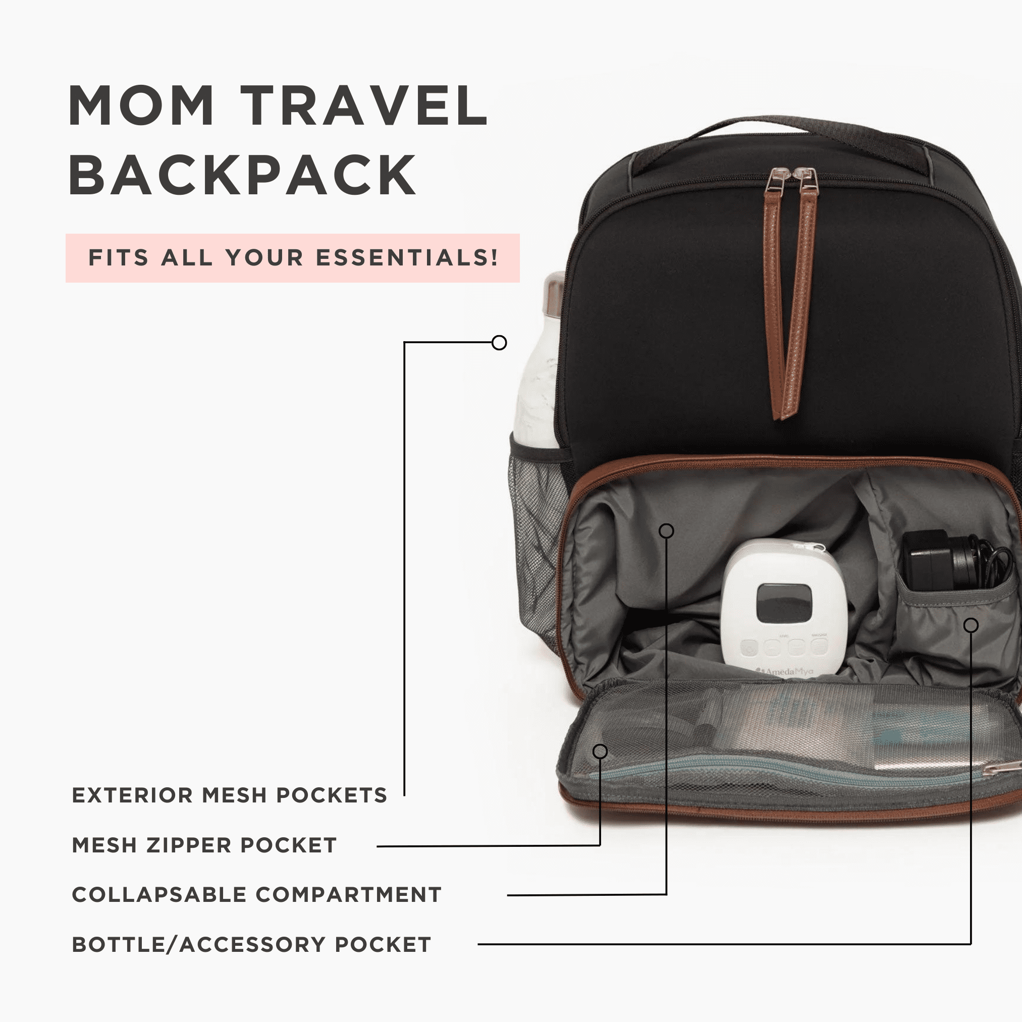 Freshly Picked Mom Travel Backpack