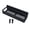 Black, variant on Hyasfey Refrigerator Magnetic Spice Rack with Hooks Hollow Design Rustproof Strong Load-bearing Large Capacity Spice Rack Kitchen Storage Shelf