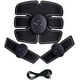 thumbnail image 1 of Electroestimulador muscular, cinturón de electroestimulación abdominal, estimulador muscular, equipo de fitness recargable con 6 modos y 10 niveles de intensidad, adecuado para hombres y mujeres, 1 of 5