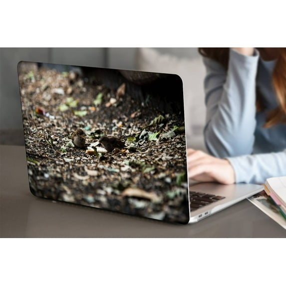 KSK KAISHEK Hard Case for 2012 - 2015 Released MacBook Pro 13 inchs with No Touch No USB-C / CD-ROM + Black Keyboard Cover Model: A1502/A1425 Plants series 0012