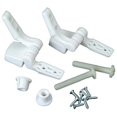 thumbnail image 1 of Master Plumber Plastic Toilet Seat Hinge, White, 1 of 1