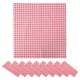 thumbnail image 1 of 20 papeles para envolver ramos de flores, blancos y rojos, a cuadros, para bodas, cumpleaños y baby showers, 1 of 8