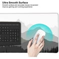 thumbnail image 5 of Mountains Morning Haze, Black and White Large Mouse Pads, Anti-Slip Rubber Base XXL Mouse Pad for Full Desk, 5 of 6