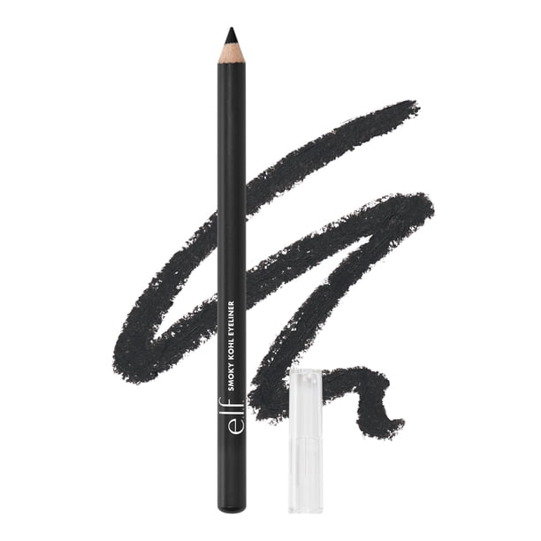 Lápiz delineador de ojos e.l.f. Smoky Kohl Black Velvet Vegan