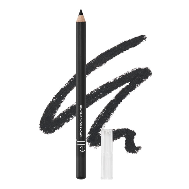 Lápiz delineador de ojos e.l.f. Smoky Kohl Black Velvet Vegan