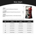 thumbnail image 5 of Zufioo Red And White Screaming Demon Skull Print Women's Vest, Sleeveless Quick-drying Sports T-shirt, Suitable for Yoga, Running, Fitness-Medium, 5 of 7