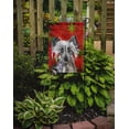 thumbnail image 2 of Carolines Treasures SC9592GF Chinese Crested Red Snowflake Christmas Flag Garden Size, 2 of 3