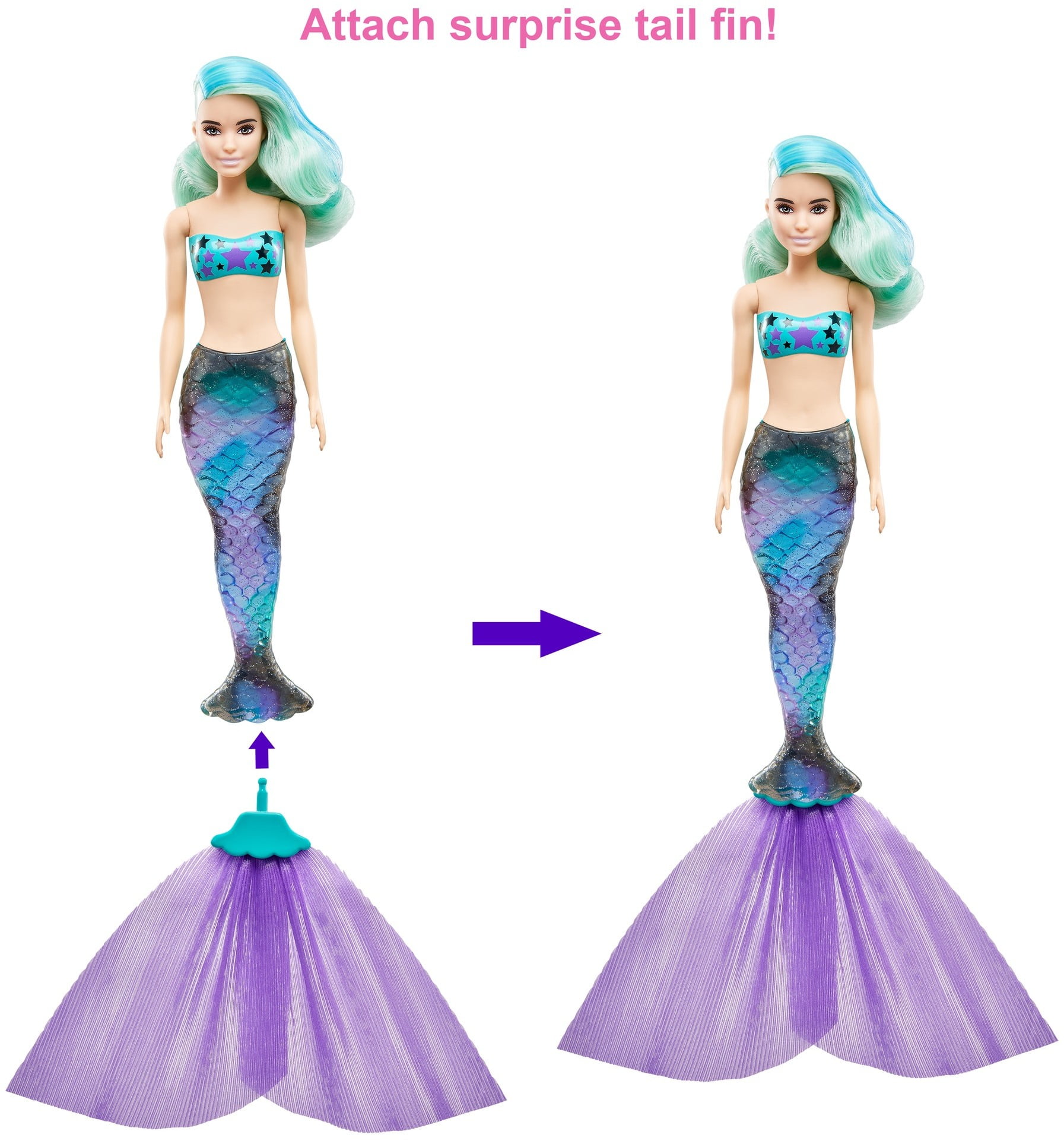 Barbie® Color/Colour Reveal Doll Mermaid Series 