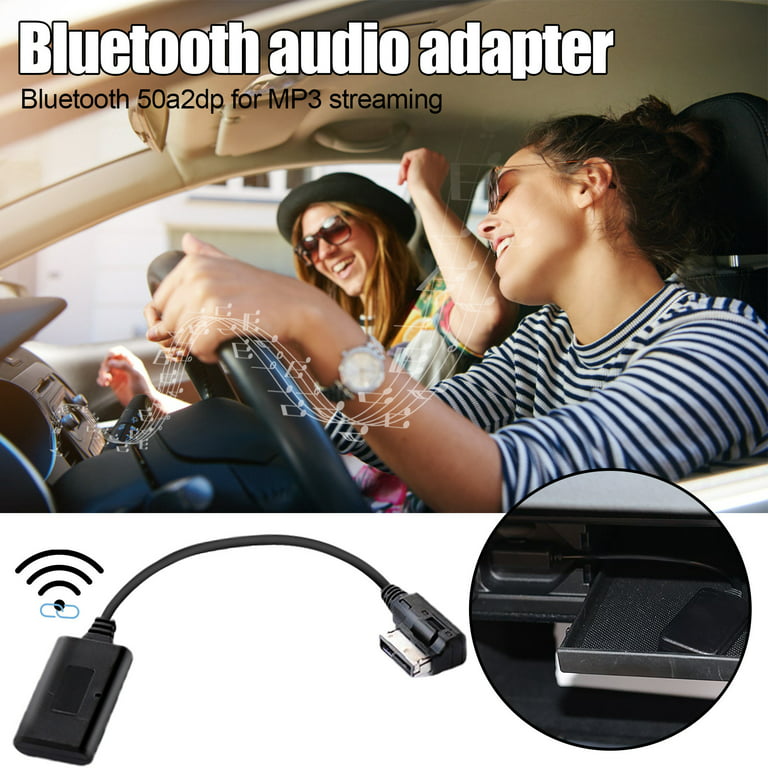 Bluetooth Audio Cable Aux In Adapter For Mercedes MB AMI Music Interface 