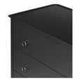 thumbnail image 6 of Moe's Home Collection Reagan Solid Acacia Wood 6-Drawer Dresser in Matte Black, 6 of 6