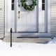 thumbnail image 1 of Medidor de nieve de metal y vara de medir para jardín | Decoración invernal de 87 cm con escala precisa | Estaca navideña para jardín infantil y regalo navideño, 1 of 6