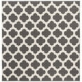 thumbnail image 6 of SAFAVIEH Montauk Proinsias Geometric Cotton Runner Rug, Dark Grey/Ivory, 2'3" x 7', 6 of 10