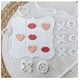 thumbnail image 2 of Cortador De Galletas Juego De Gato Amor Y Amistad 14 De Febrero Blanco, 2 of 4