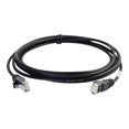 thumbnail image 1 of C2G 6ft Cat6 Ethernet Cable - Slim - Snagless Unshielded (UTP) - Black - Patch cable - RJ-45 (M) to RJ-45 (M) - 6 ft - UTP - CAT 6 - molded, snagless - black, 1 of 3