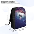 thumbnail image 4 of Easygdp Planets Stars And Galaxies Mochila Versátil y Elegante: Comodidad, Almacenaje y Durabilidad para la Universidad, Trabajo, Viajes y Uso Diario, 4 of 8
