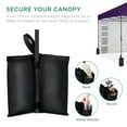 thumbnail image 6 of Best Choice Products 10x10ft Easy Setup Pop Up Canopy, Portable Tent w/ Side Wall, 1-Button Push, Case - Amethyst Purple, 6 of 9