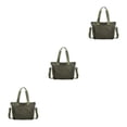 thumbnail image 4 of relayinert Womens Handbag - Tear-resistant Nylon Made With Multiple Carry Ways Shoulder Bag Green 3Set, 4 of 6