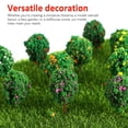 thumbnail image 3 of Miangastore 50pcs Miniature Scene Trees Plastic Model Building Trees Miniature Artificial Plants Railway Models Plants Fairy Garden Accessories, 3 of 8