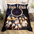 thumbnail image 4 of 2024 Bohemian Dreamcher Duvet Cover Set Exotic Galaxy Bedding Set tellation Twin King Comforter Cover For Girl Teen Room r, 4 of 7