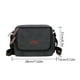 thumbnail image 5 of Bolso bandolera para mujer Bolso satchel de lona Color sólido Ocio diario (Negro), 5 of 5