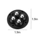 thumbnail image 3 of Yhmxh Utensilios de cocina Con ruedas universales autoadhesivas, se fijan a la parte inferior de diversos artículos y son fáciles de mover (paquete de 4, 4 poleas de bolas). Muebles para cocina, 3 of 6