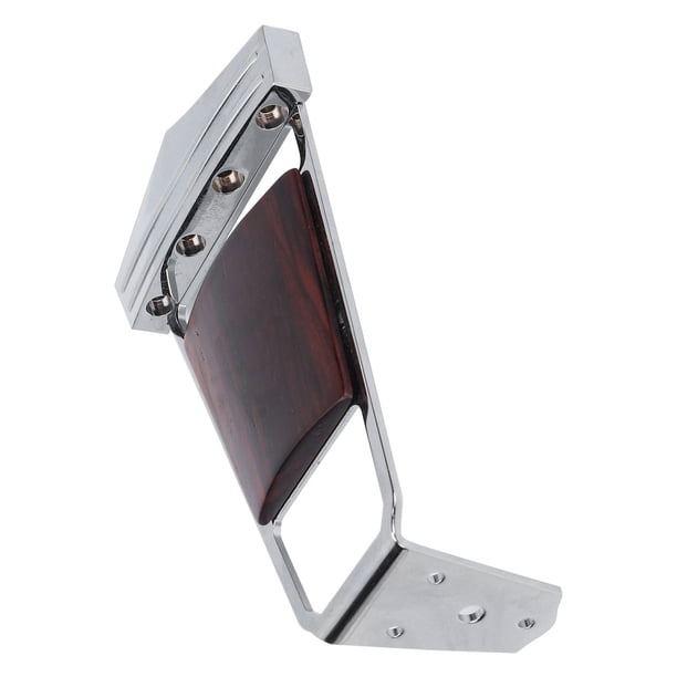Pieza Trasera De Guitarra, Pieza Trasera De Trapecio De Guitarra Liviana De Metal Con Kit De Tornillos Para Piezas De Guitarra Archtop De Cuerpo Hueco Reemplazo Para Reemplazo De No Otros