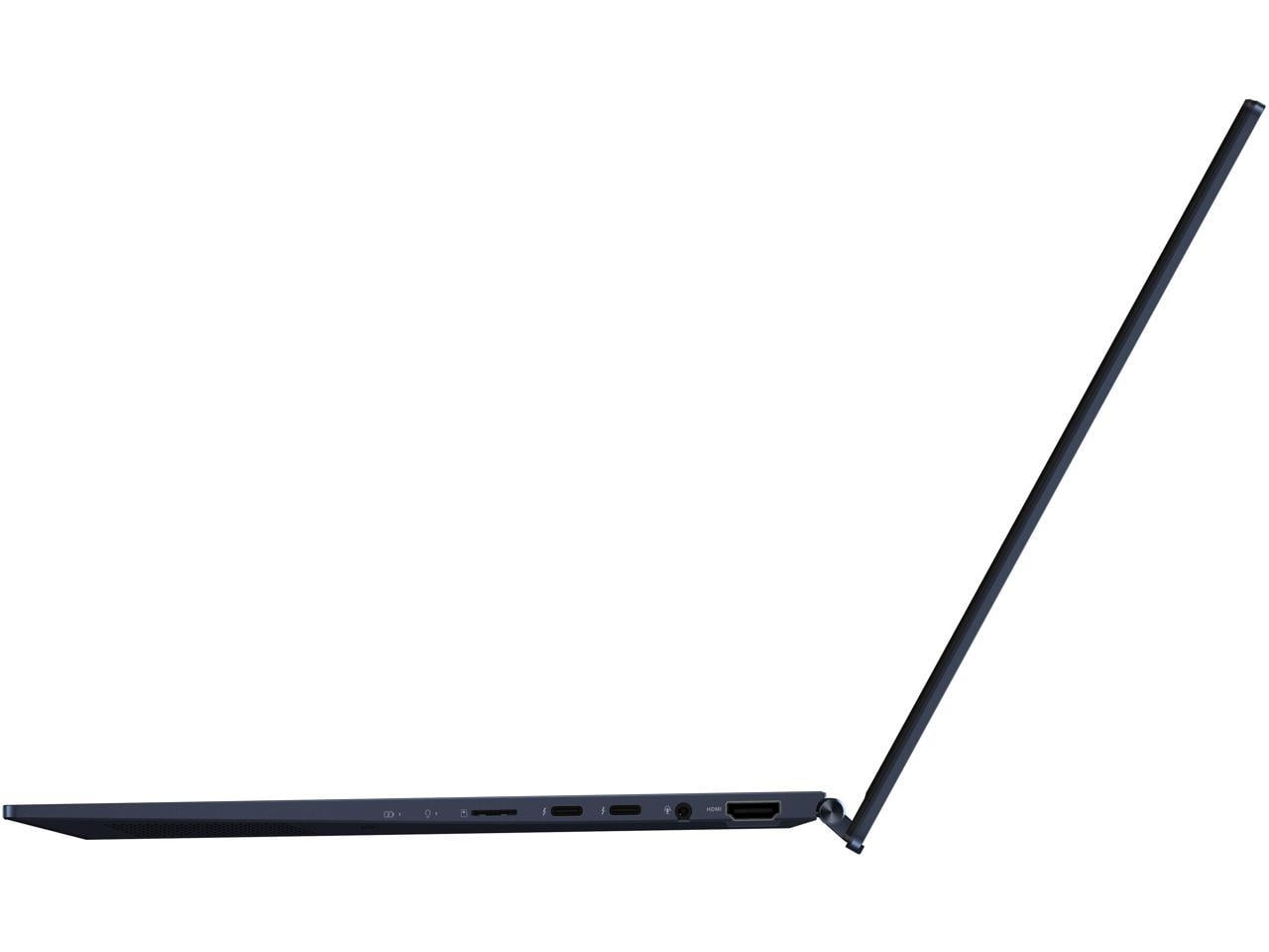 Gently Used ASUS - Zenbook 14" 2.8K OLED Laptop - Intel Evo Platform - 12th Gen Core i5 Processor - 8GB Memory - 256GB SSD - Ponder Blue - Ponder Blue Q409ZA-EVO.I5256BL Notebook