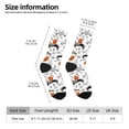 thumbnail image 2 of Rateoe Halloween Dachshund for Women Casual Calf Socks - Cute Crew Socks - Thin Soft Above Ankle Socks Size 5-11, 2 of 6