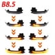 thumbnail image 5 of Luz de espejo intermitente dinámica para Audi A3 8P Q3 A6 C6 4F S6 A4 A5 B8 Indicador lateral de señal de giro LED S4 S5 S6 A8 D3 8K S8, 5 of 5